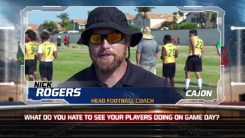 Coach Question Of The Week: What are you game day no-no's?