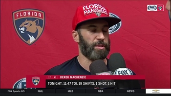 Derek MacKenzie explains what he liked most in performance against Islanders