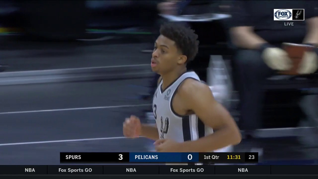 HIGHLIGHTS: Keldon Johnson Nails a Three