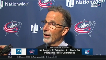 John Tortorella: The adversity Blue Jackets faced throughout season will help them in playoffs