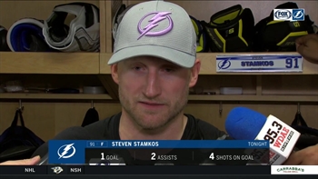 Steven Stamkos discusses Lightning's explosive 2nd period