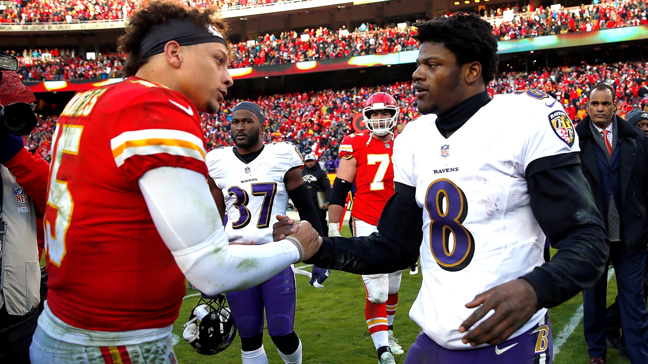 Are Lamar, Ravens too big a favorite against Mahomes' Chiefs on MNF? | FOX BET LIVE