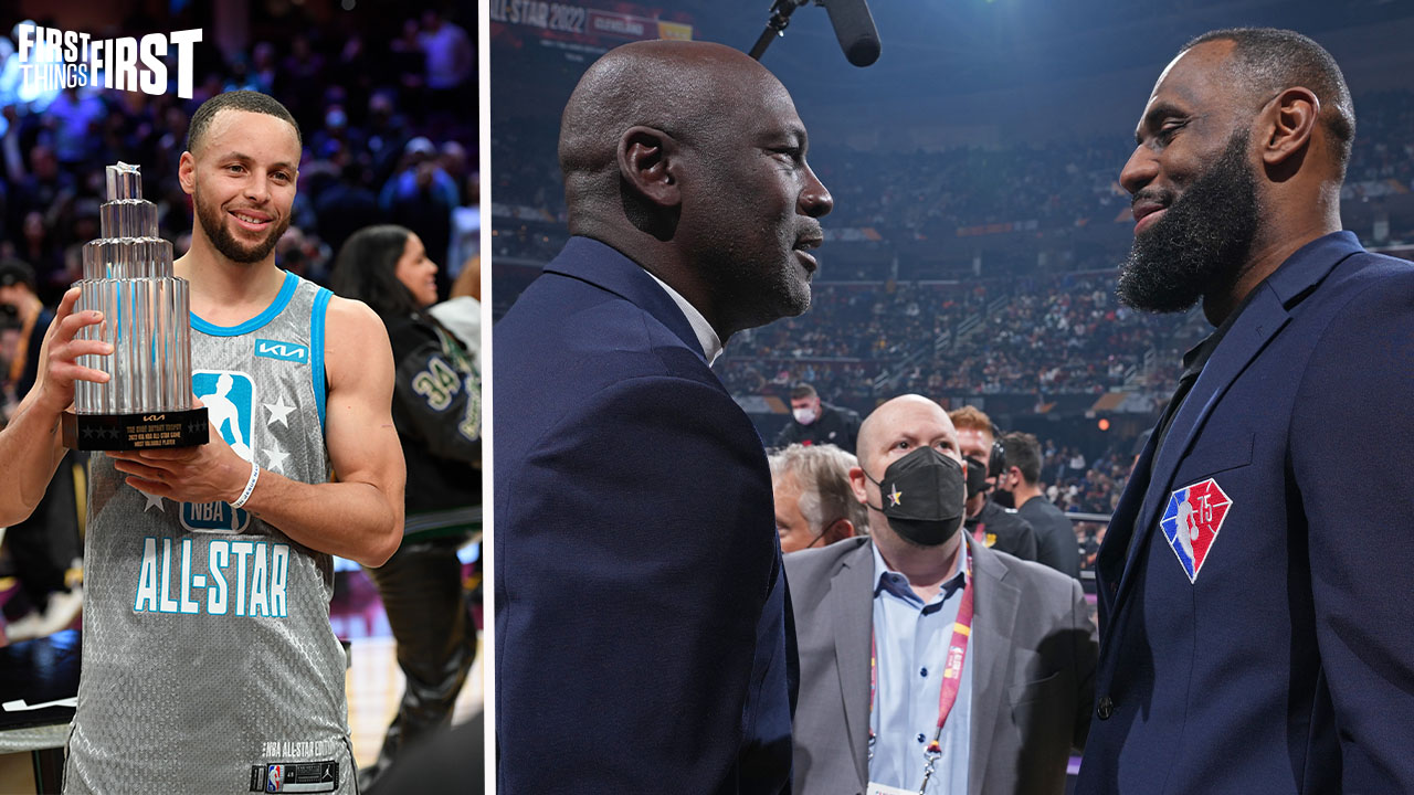Steph Curry, LeBron won All-Star Weekend; he's transitioning into the GOAT from MJ — NIck Wright I FIRST THINGS FIRST
