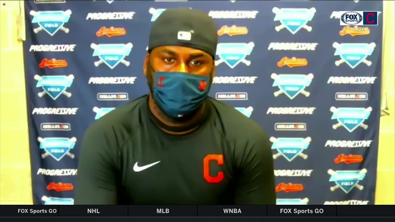 Franmil Reyes: I don't think he hit me on purpose