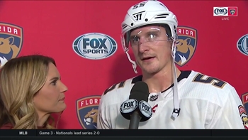 Noel Acciari on game-winning goal, turning point in Panthers' win over Devils