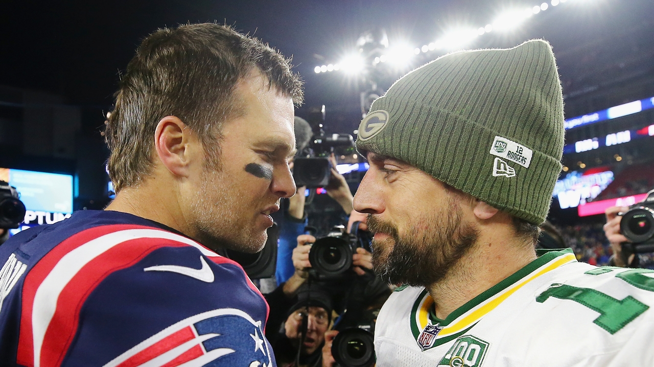 'Tom Brady faces a big challenge going up against an undefeated Aaron Rodgers,' Dave Wannstedt
