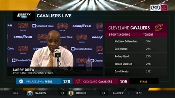 Larry Drew recognizes Cavs' small margin for error against teams like Philly