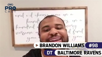 Ravens defensive tackle Brandon Williams wishes you and yours a Happy Thanksgiving