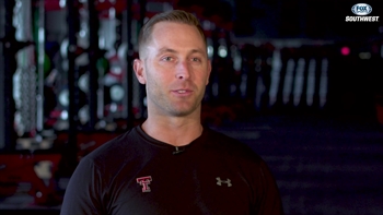 Kliff Kingsbury reflects on his Texas High School Football Hall of Fame career at New Braunfels