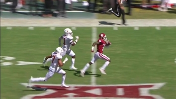 HOLLYWOOD! Kyler Murray uncorks a 77-yard TD pass to bring Oklahoma back vs. Texas