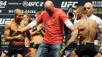 Watch the full Jose Aldo vs. Conor McGregor weigh-in episode artwork