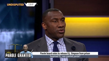 Surprised O.J. Simpson granted parole? Skip Bayless and Shannon Sharpe react | UNDISPUTED