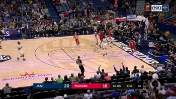 HIGHLIGHTS: Lonzo Ball finds Brandon Ingram for the Alley-Oop