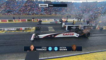 Steve Torrence Wins Top Fuel Final at Chicago | 2017 NHRA DRAG RACING