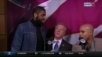 RJ and Kyrie negotiate on a promise made after his ejection