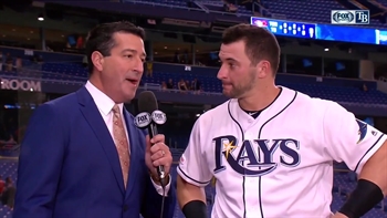 Mike Zunino talks his 2-run blast, the Rays pitching staff