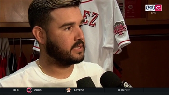 Eugenio Suarez was told by Clay Holmes, Elias Diaz that he wasn't hit intentionally