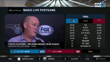 Steve Clifford recaps win against Heat
