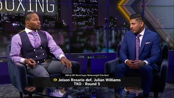 Shawn Porter, Abner Mares on the shocking finish to Julian Williams vs Jeison Rosario