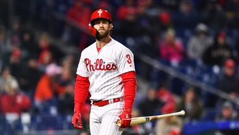 What's the biggest concerns surrounding Bryce Harper's struggles?