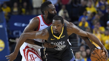 Colin Cowherd: Warriors-Rockets series has proved that KD is 'significantly' better than James Harden