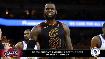 Do LeBron's emotions get the best of him?