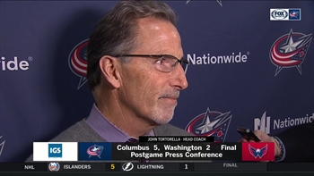 John Tortorella talks about what lead the Blue Jackets to a win over the Capitals