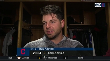 Kevin Plawecki thinks of Shane Bieber as a poised veteran, not a second-year starter