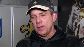 Sean Payton tells Erin Andrews what the refs told him after controversial non-call