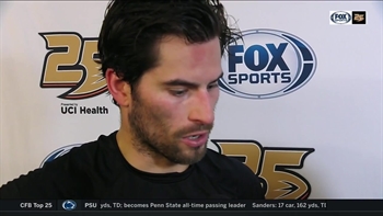 WATCH: Adam Henrique following Ducks game in Dallas