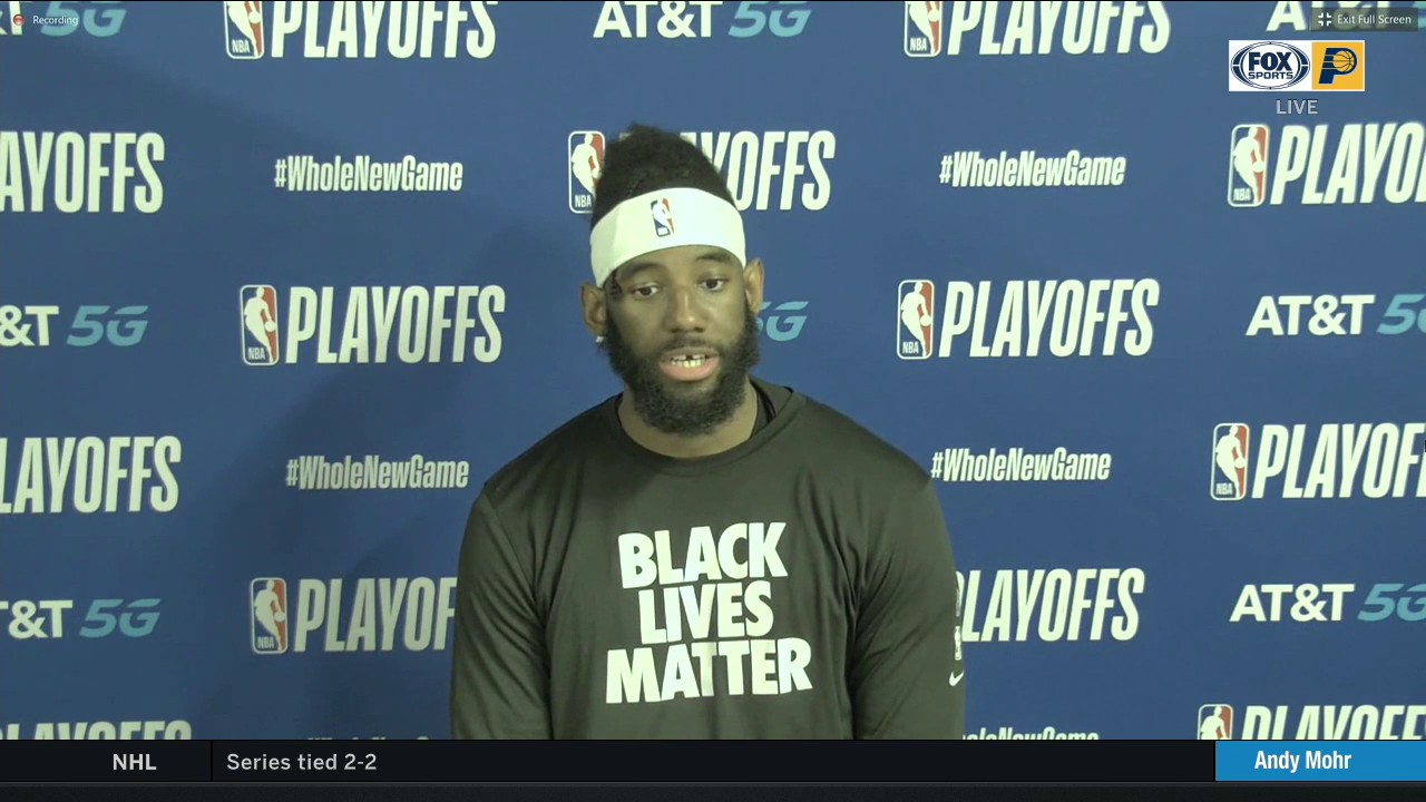 Sampson after Game 1 loss: 'We can't have our head down, gotta shake that off'