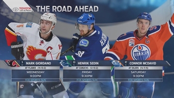 Lightning embark on road trip through western Canada