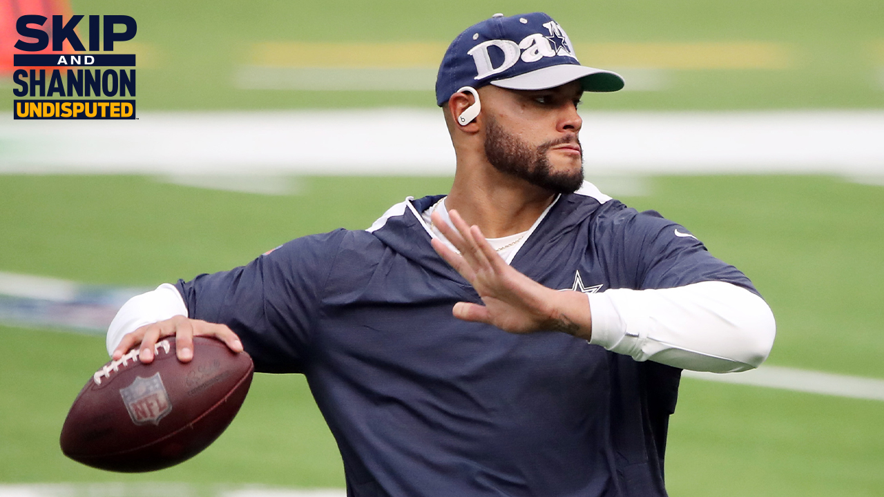 Skip Bayless reacts to Gil Brandt's report that Dak Prescott expects to play Week 1 despite injury I UNDISPUTED