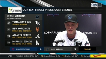 Don Mattingly breaks down Marlins' walk-off win over Twins