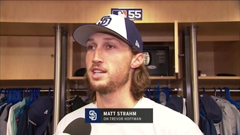 Padres players reflect on Hoffman's HOF induction