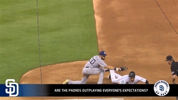 The Padres playing above expectations so far