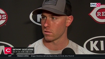 Aside from one pitch, Anthony DeSclafani thought outing vs. Pirates was 'progress forward'