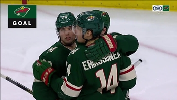 WATCH: Kunin, Eriksson Ek lead Wild's offensive attack vs. Calgary