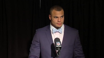 Dak Prescott on Tony Romo after Week 17 win over Eagles