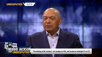 Reggie Jackson on his famous World Series Game 6, Adam Jones' comments | UNDISPUTED