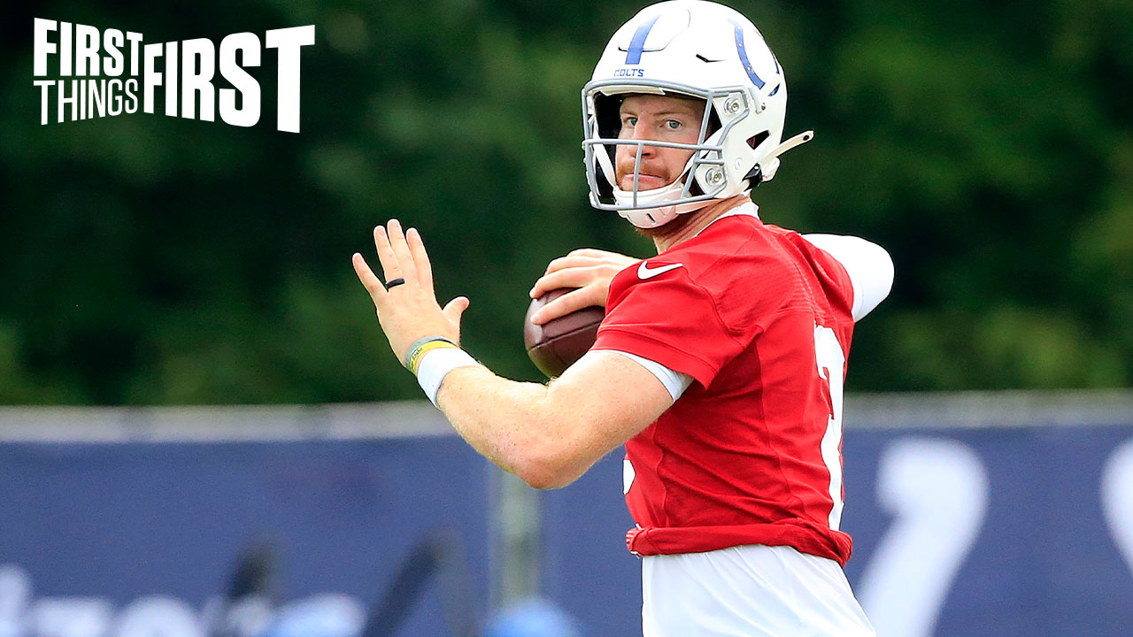 Nick Wright: The Colts need to focus on winning; we don't know if Carson Wentz will be available I FIRST THINGS FIRST