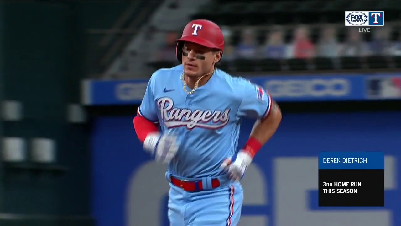 HIGHLIGHTS: Derek Dietrich Puts the Rangers on the Board with a Solo Shot