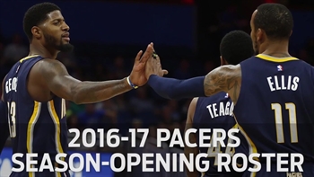 2016-17 Indiana Pacers roster