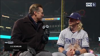 Travis Jankowski on his 3-for-4 day, becoming a dad