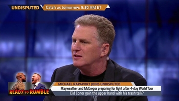 Michael Rapaport weighs in on Mayweather v. McGregor ' UNDISPUTED