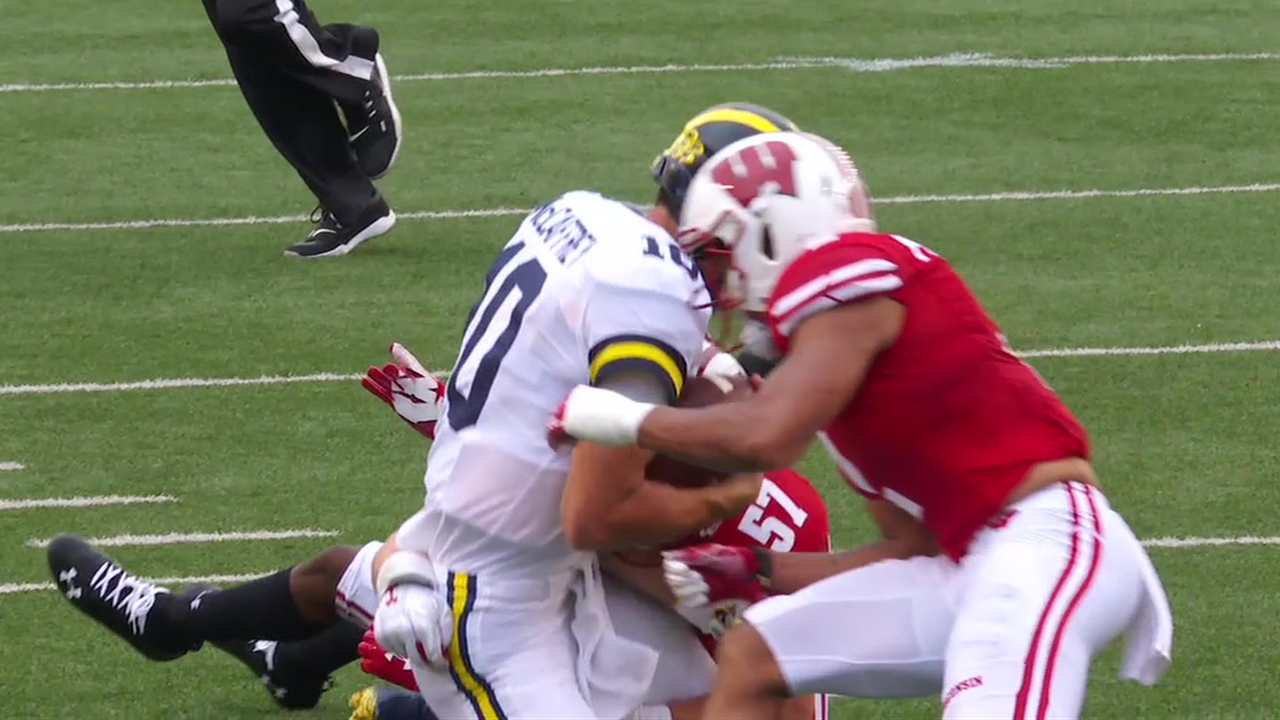 Mike Pereira on Wisconsin targeting penalty: 'This is a play the NCAA wants completely out of the game'