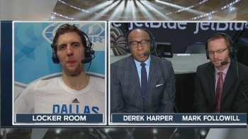 Nowitzki Talks About Record-Setting Night in Brooklyn