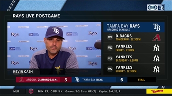 Kevin Cash breaks down series win over D-backs