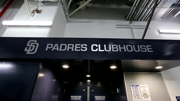 The Padres' player on social media the most