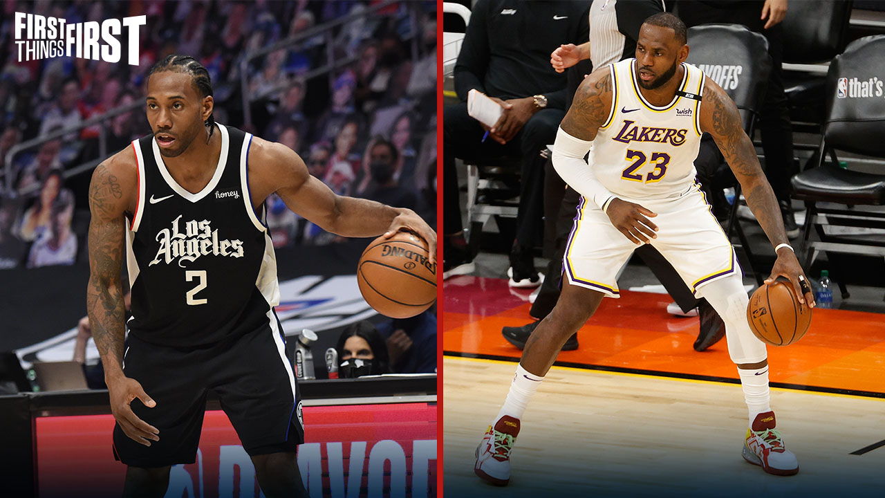 Nick Wright decides whether Lakers or Clippers needs this Game 2 win more | FIRST THINGS FIRST